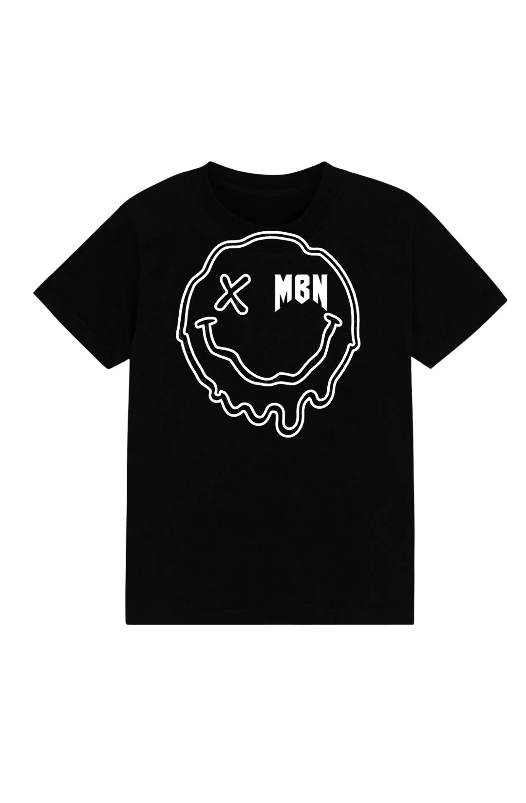 MBN Reflective Ink Drip Smiley Shirt