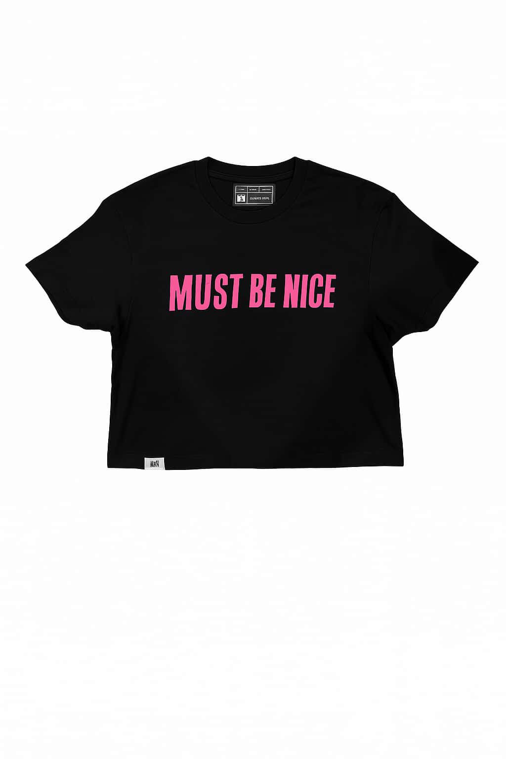 pink MBN crop top